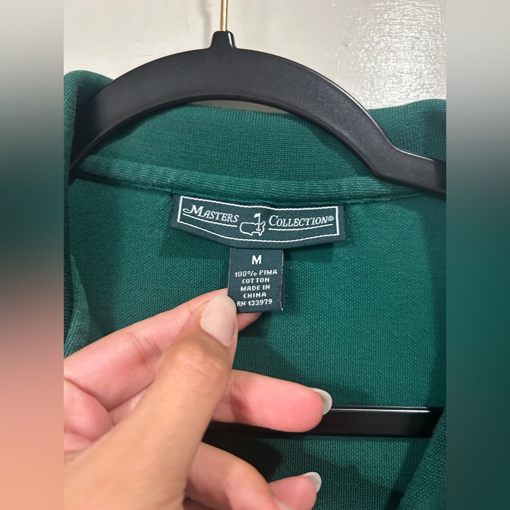 Vintage Masters Collection Golf Polo Size M - Picture 2 of 5